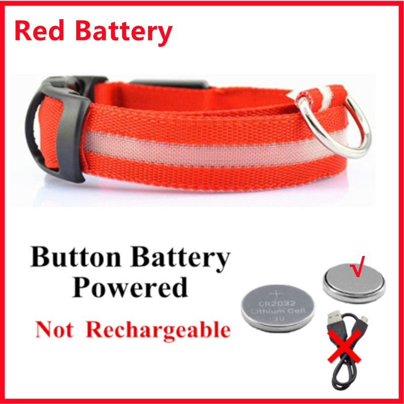 LED Glowing Dog Adjustable Collar