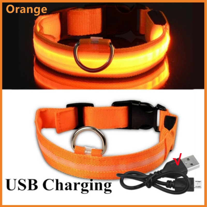 LED Glowing Dog Adjustable Collar
