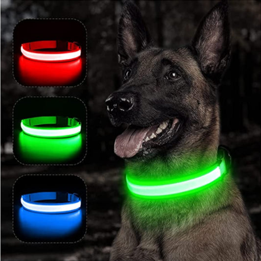 LED Glowing Dog Adjustable Collar